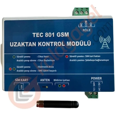 GSM Modülü Telefon ile kapı açma modülü